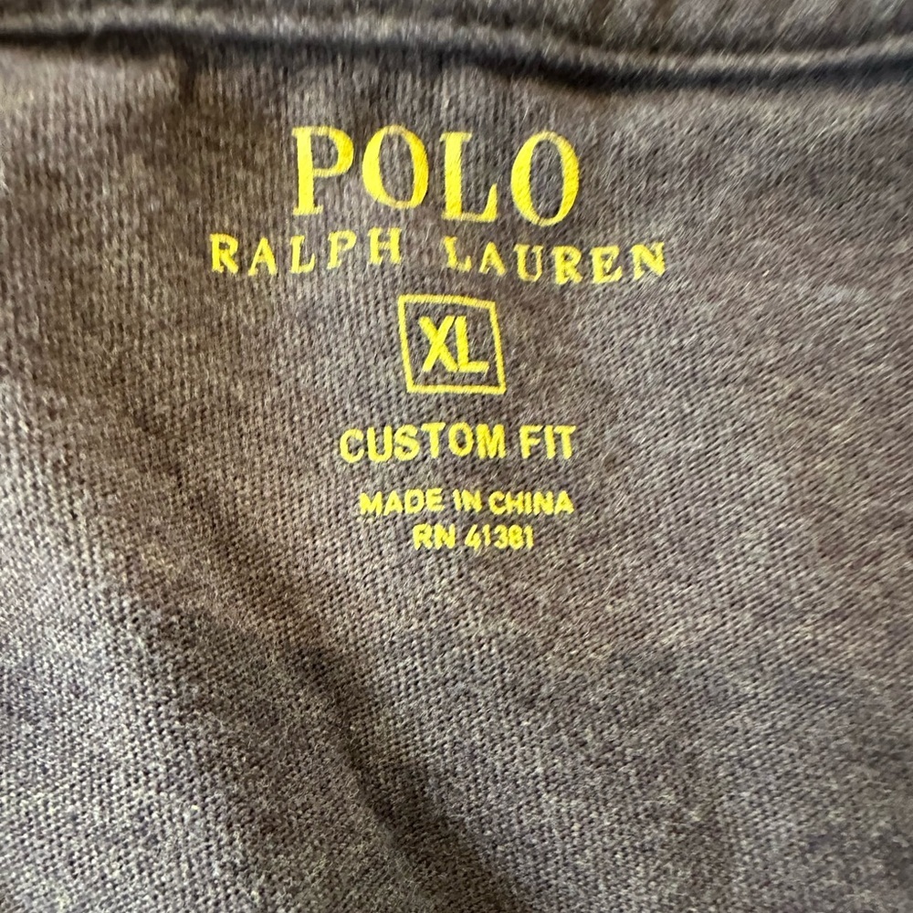 Polo Ralph Lauren Pima Cotton Crew Neck T-Shirt Nutmeg Brown - Picture 9 of 11